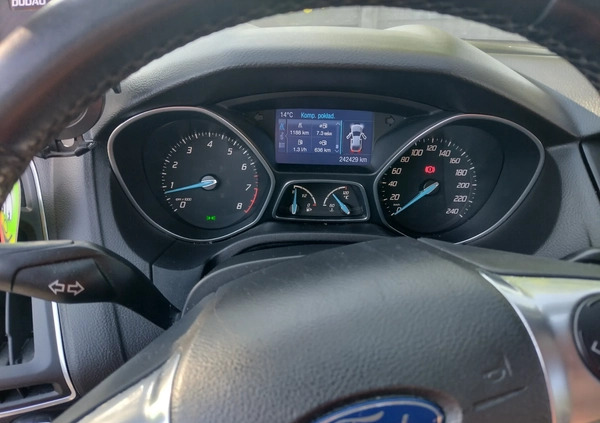 Ford Focus cena 29000 przebieg: 242000, rok produkcji 2012 z Częstochowa małe 92
